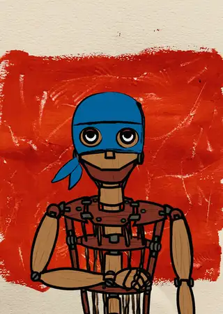 Turtle — Hashmask #10752, Ninja Mask Subtype