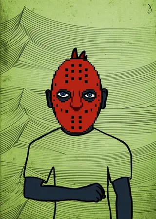 Le Silence des agneaux — Hashmask #10822, Jason Mask Subtype