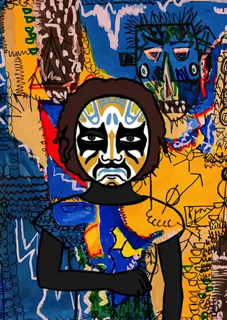 Wax — Hashmask #6752, Warrior Mask Subtype
