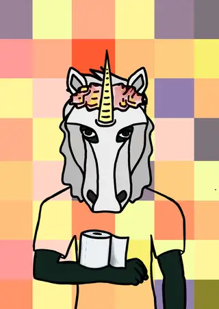 The Unicorn Dot — Hashmask #11682, Unicorn 1 Mask Subtype