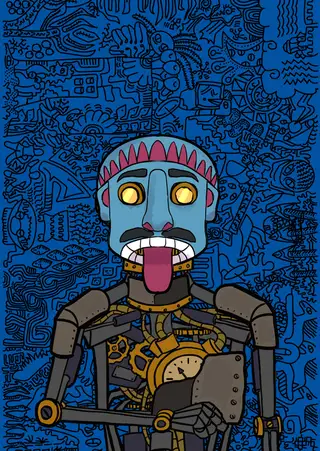 Ryan Deiss — Hashmask #11786, Simhasana Mask Subtype