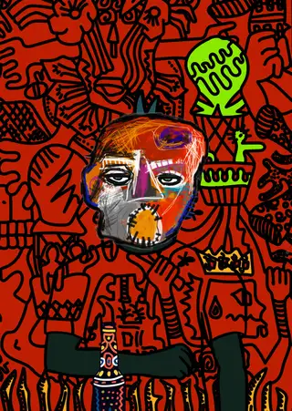 Snoop Lion — Hashmask #11872, Paranoia Mask Subtype