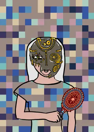 Daenerys — Hashmask #12024, Spark Mask Subtype