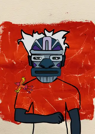 Fuego — Hashmask #12051, Phoenix Set