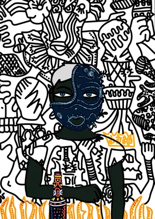 Freak On a Leash — Hashmask #12181, Warp Mask Subtype