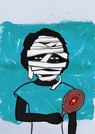 Chelsea — Hashmask #12298, Mummy Mask Subtype