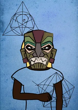Fibonacci 610 — Hashmask #6853, Fibonacci Set
