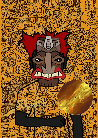 Cosmic Ocean — Hashmask #12609, Sky Mask Subtype