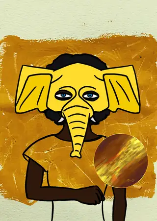 Memory — Hashmask #12667, The Golden Record Set
