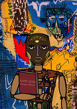 The Puppet of Pleasure — Hashmask #13149, Shamal Mask Subtype