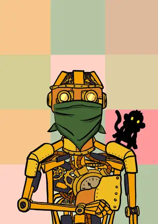 El Bandido — Hashmask #13169, Basic Mask