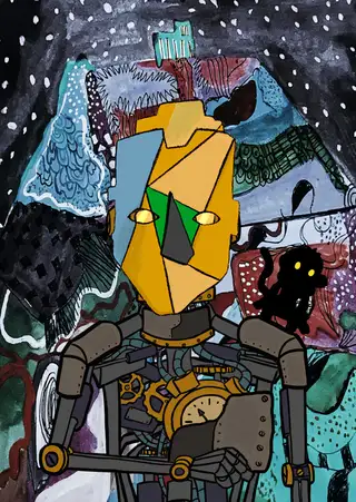 Talos — Hashmask #13364, Geometry Mask Subtype