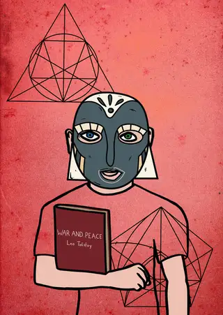 Heterochromatic Tolstoy — Hashmask #13399, Bari Mask Subtype