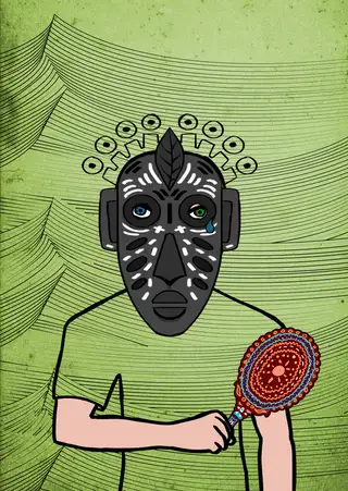 Edward Norton — Hashmask #13461, Tsakiya Mask Subtype