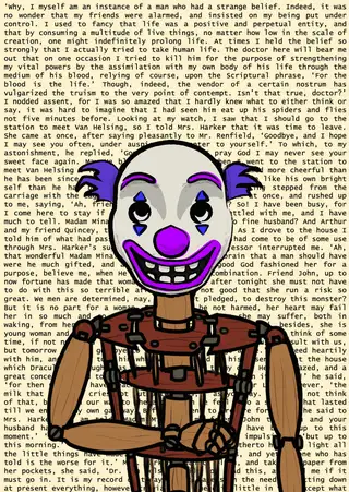 Credit Agricole — Hashmask #6968, Clown 2 Mask Subtype
