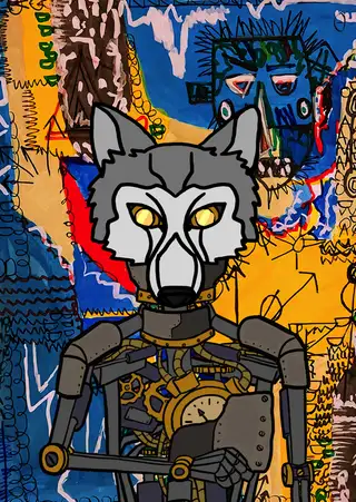 Johnny — Hashmask #13560, Wolf Mask Subtype