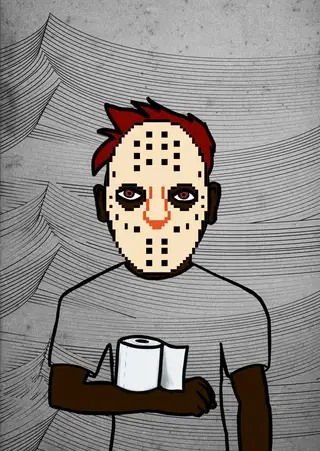 Hash Slinging Masker — Hashmask #13860, Jason Mask Subtype