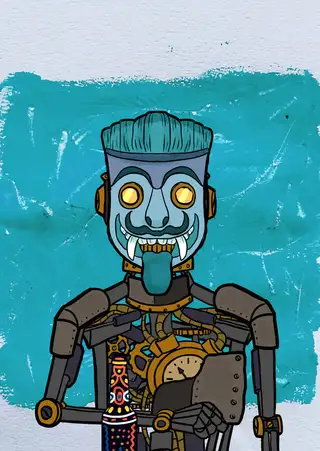 Romulus — Hashmask #13868, Ravana Mask Subtype