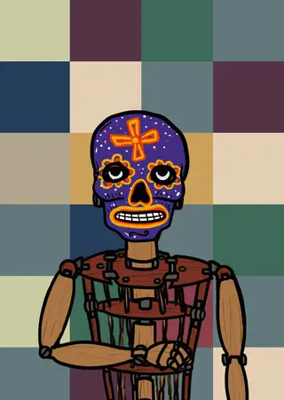 naval ravikant — Hashmask #7021, Windmill Mask Subtype