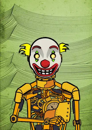 Tristan Tate — Hashmask #14216, Clown 2 Mask Subtype