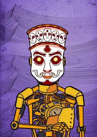 Cocaine Cowboy — Hashmask #14239, Mundamala Mask Subtype