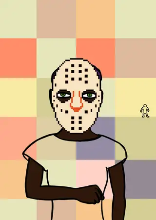 Moon Overlord — Hashmask #6323, Jason Mask Subtype