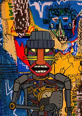 namic — Hashmask #14326, War Mask Subtype