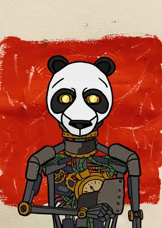 Po — Hashmask #14368, Panda 2 Mask Subtype