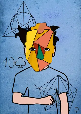 Poker Face — Hashmask #14397, Cards Set