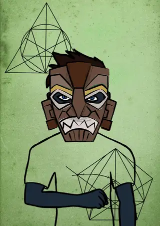 Hashtoshi Hashamoto — Hashmask #14493, Sea Mask Subtype