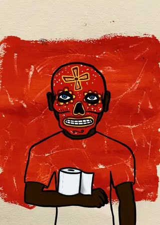 Existentialism — Hashmask #14602, Windmill Mask Subtype