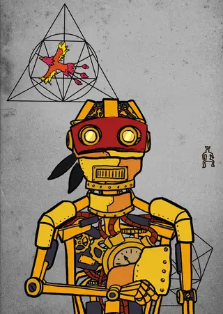 Immortal — Hashmask #14949, Phoenix Set