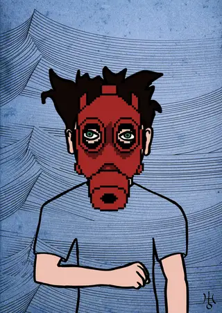 Syncope — Hashmask #14987, Respirator Mask Subtype