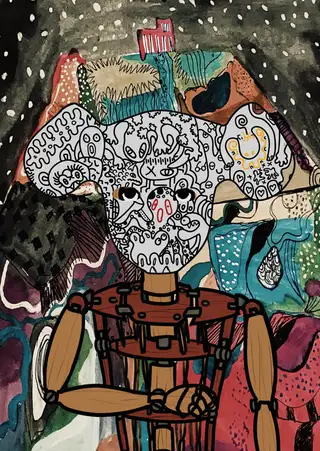 My Honourable Quest — Hashmask #15699, Symmetrical Mask Subtype