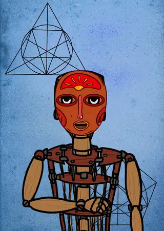 Crypto Maximalist — Hashmask #15719, Shamal Mask Subtype