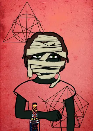 Superfreak — Hashmask #15913, Mummy Mask Subtype