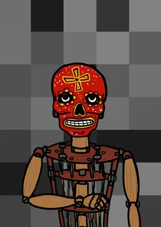 Catwalk Warrior — Hashmask #15940, Windmill Mask Subtype